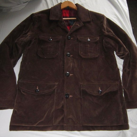 L.L. Bean Jackets & Coats Ll Bean Signature Wool Lined Corduroy
